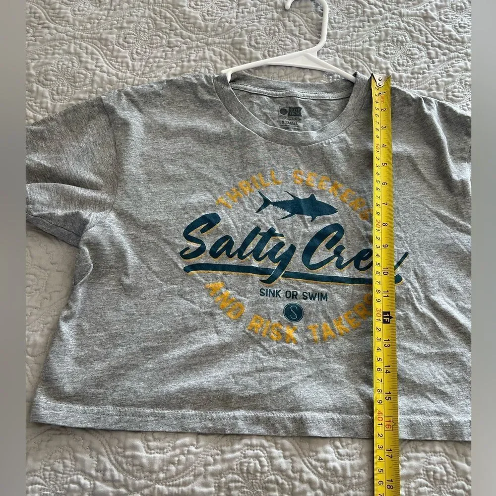 Salty Crew Short Sleeve Crop Top - Picture 6 of 7